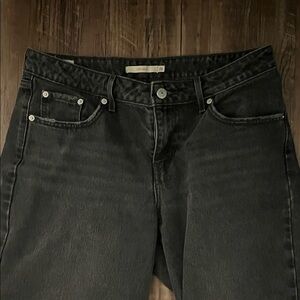 Levi's Women's Black Straight Leg Jeans